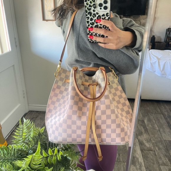 💯 AUTHENTIC LOUIS VUITTON 
Damier Azur Girolata - Picture 7 of 14